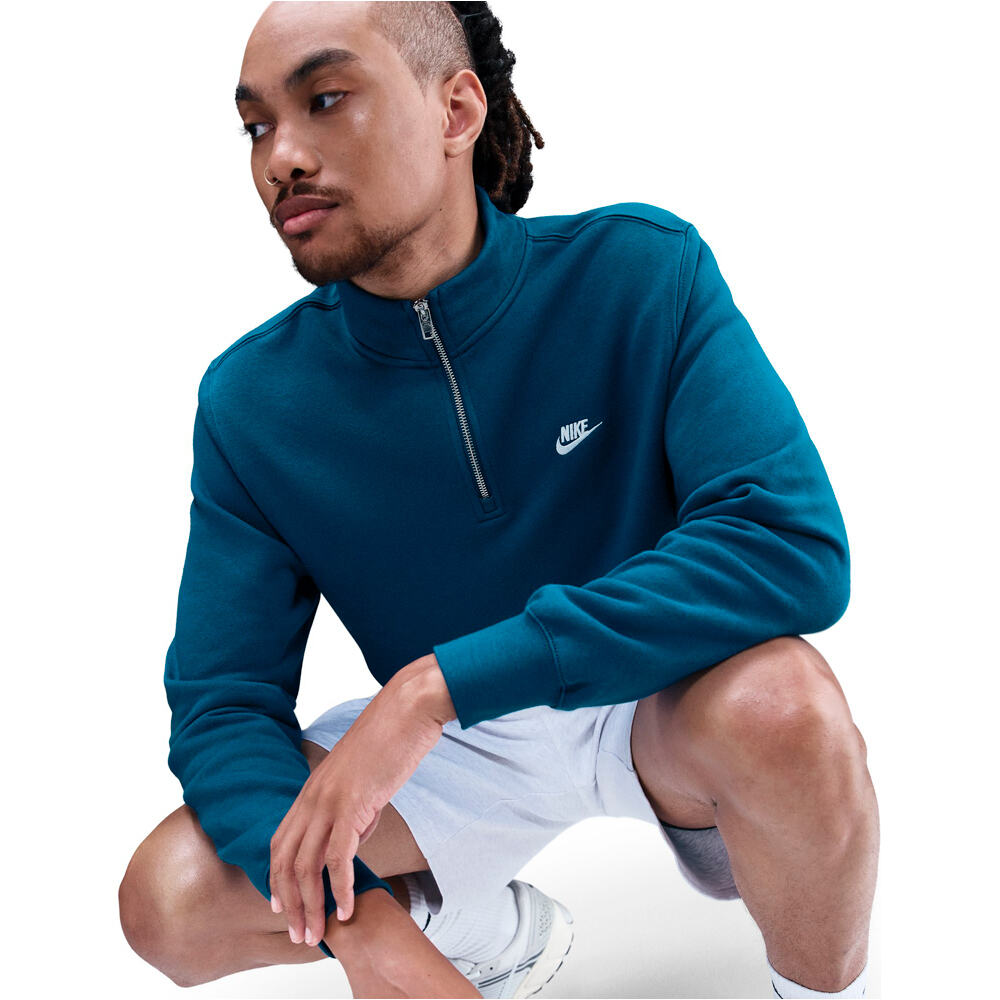 Nike sudadera hombre CLUB VERDE 04