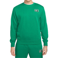 Nike sudadera hombre CLUB VERDE vista frontal