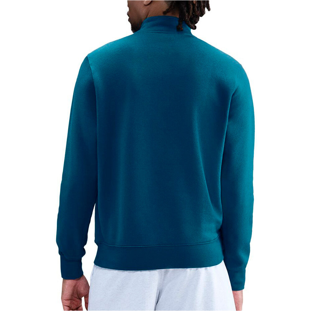 Nike sudadera hombre CLUB VERDE vista trasera