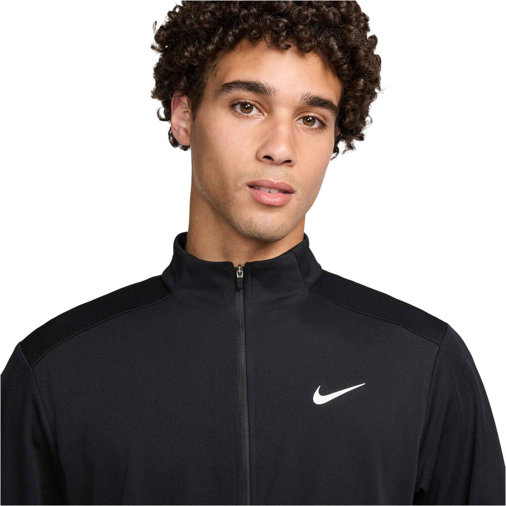 Nike sudadera hombre DRI-FIT TOTALITY NEGRO vista detalle