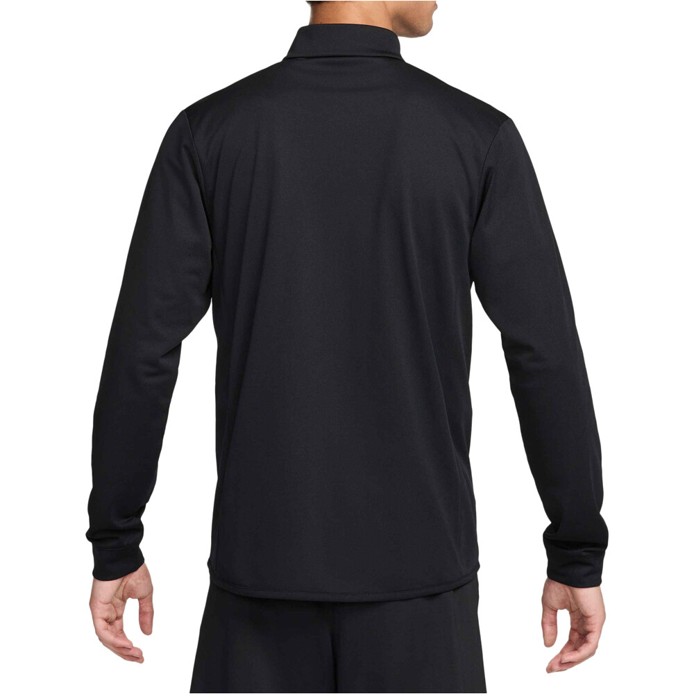 Nike sudadera hombre DRI-FIT TOTALITY NEGRO vista trasera