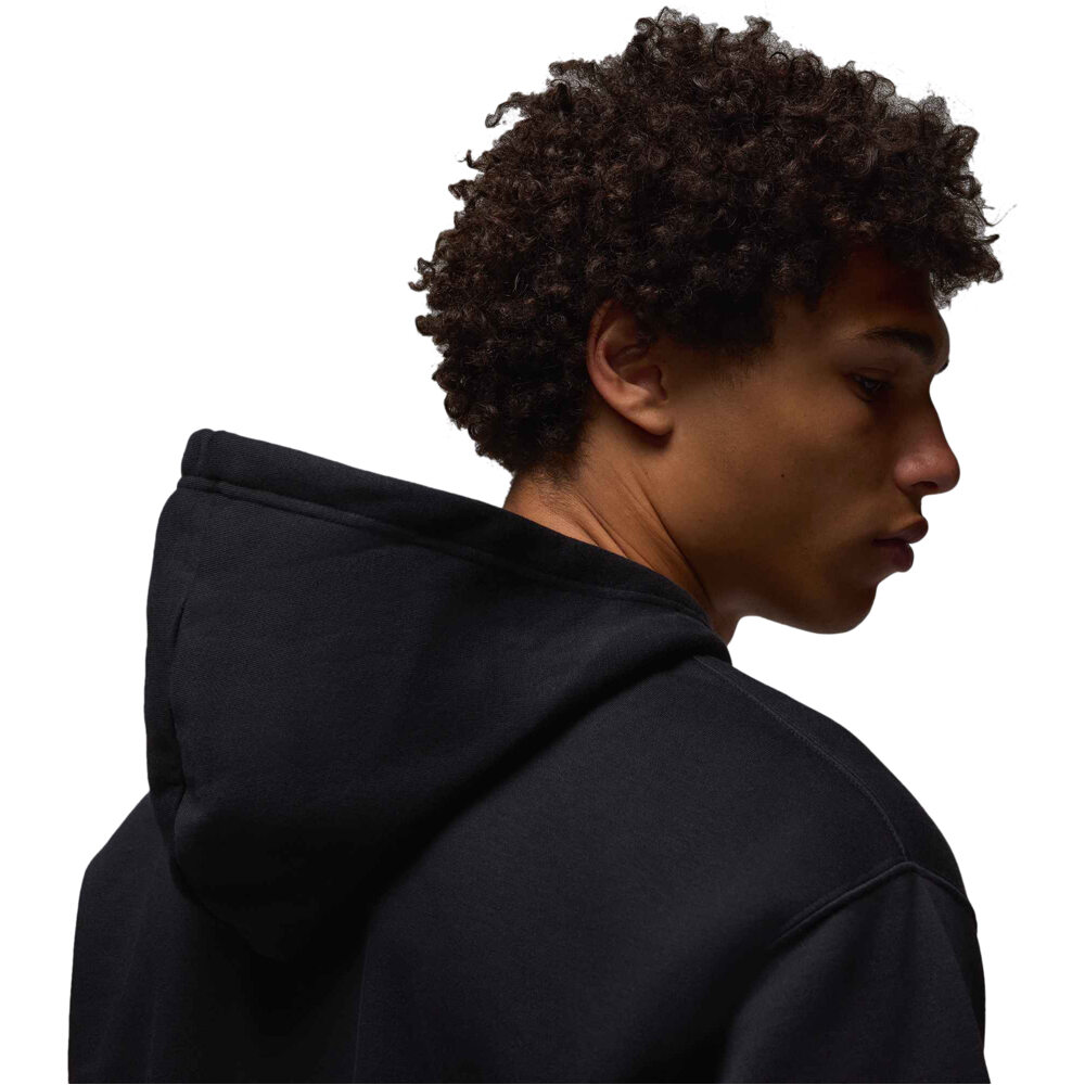 Nike sudadera hombre JORDAN BROOKLYN NEGRO vista detalle
