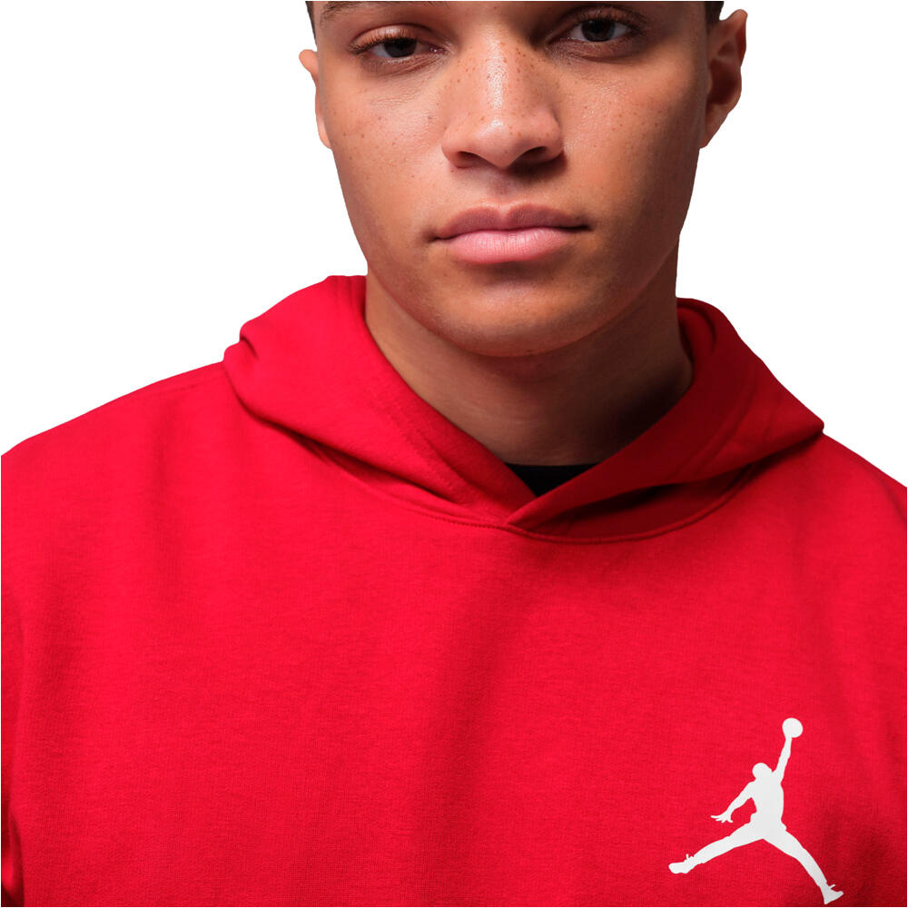 Nike sudadera hombre JORDAN JUMPMAN ROJO vista detalle