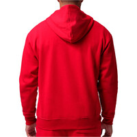 Nike sudadera hombre JORDAN JUMPMAN ROJO vista trasera