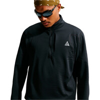 Nike sudadera hombre M ACG TF WOLF GRID HZ TOP NEGRO vista detalle