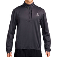 Nike sudadera hombre M ACG TF WOLF GRID HZ TOP VERDE vista frontal