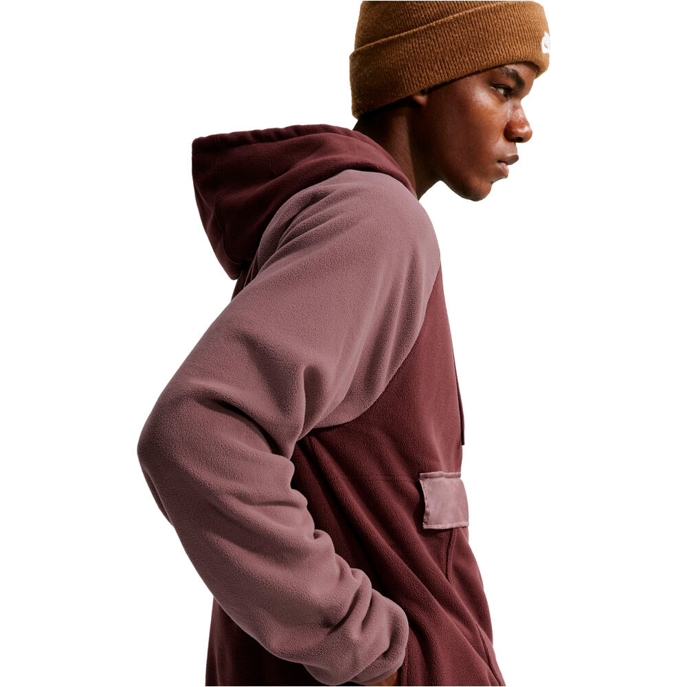 Nike sudadera hombre M CLUB WINTER TOP ROJO 03