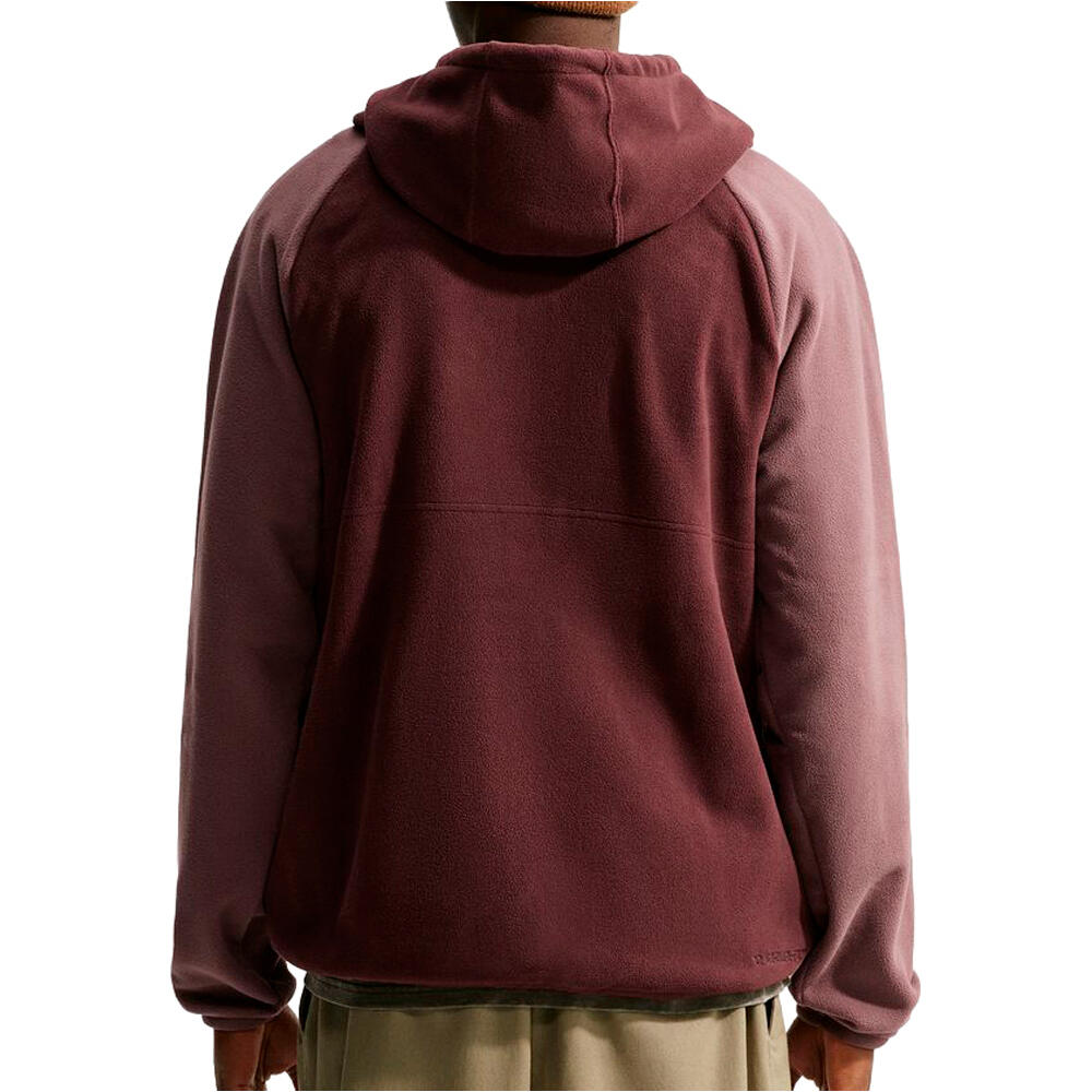 Nike sudadera hombre M CLUB WINTER TOP ROJO vista trasera