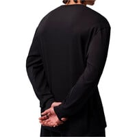 Nike sudadera hombre M J JUMPMAN LS HBR TEE 2 NEGRO vista trasera