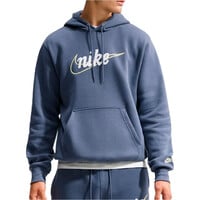 Nike sudadera hombre M NK CLUB BB HOODIE CTB AZUL vista frontal