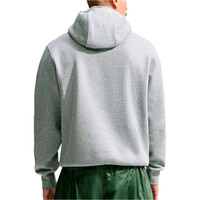Nike sudadera hombre M NK CLUB BB HOODIE CTB GRIS vista trasera