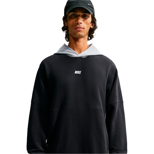 Nike sudadera hombre M NK CLUB VARSITY HOODIE NEGRO