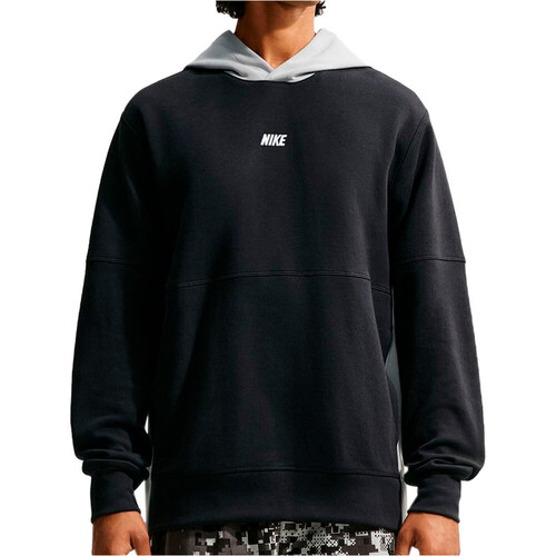 Nike sudadera hombre M NK CLUB VARSITY HOODIE NEGRO