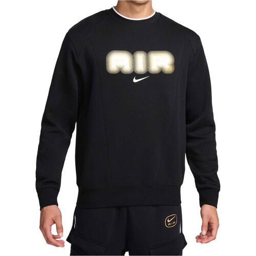 NIKE M NSW SW AIR CREW FLC BB negro