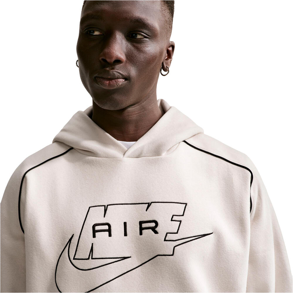 Nike sudadera hombre SPORTSWEAR AIR MARRON 04