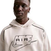 Nike sudadera hombre SPORTSWEAR AIR MARRON 04