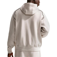 Nike sudadera hombre SPORTSWEAR AIR MARRON vista trasera