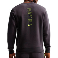 Nike sudadera hombre SPORTSWEAR CITY SIDE NEGRO vista trasera