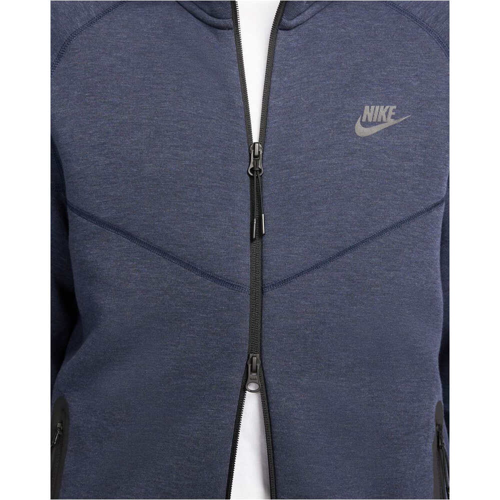 Nike sudadera hombre SPORTSWEAR TECH FLEECE WINDRUNNER GRIS 04