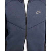 Nike sudadera hombre SPORTSWEAR TECH FLEECE WINDRUNNER GRIS 04