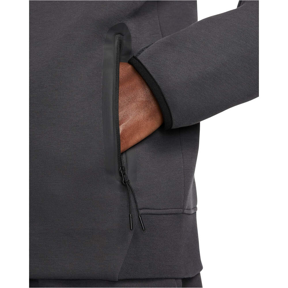 Nike sudadera hombre SPORTSWEAR TECH FLEECE WINDRUNNER GRIS 04