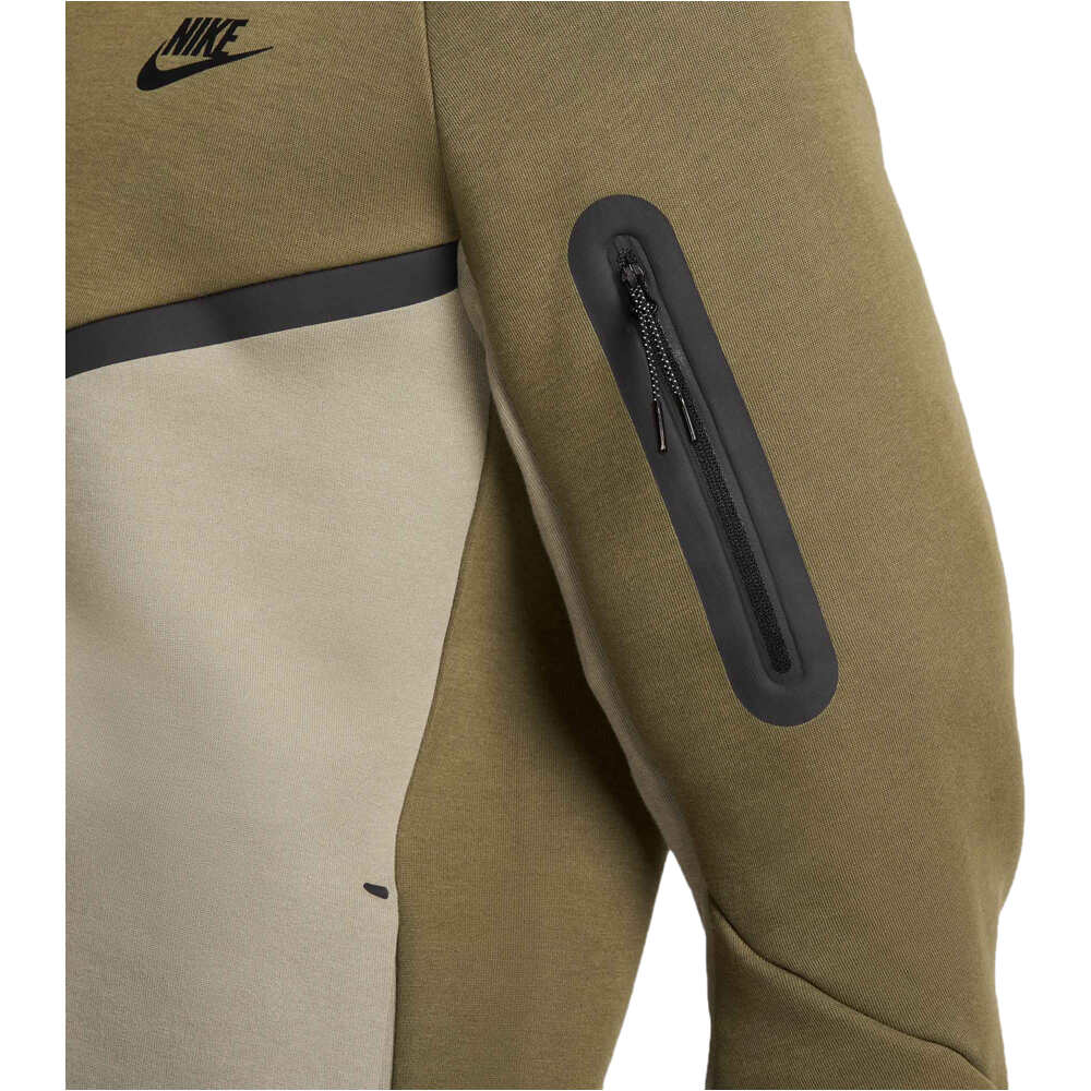 Nike sudadera hombre WINDRUNNER TECH VERDE 07