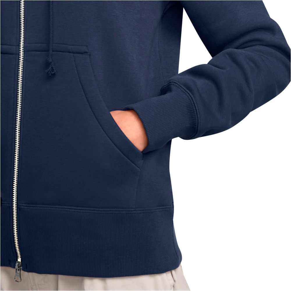 Nike sudadera mujer SPORTSWEAR PHOENIX AZUL vista detalle