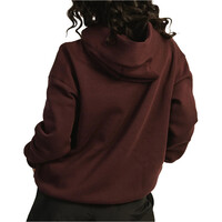 Nike sudadera mujer SPORTSWEAR PHOENIX GRIS vista trasera
