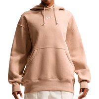 Nike sudadera mujer SPORTSWEAR PHOENIX MARRON vista frontal