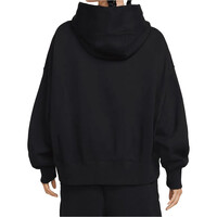 Nike sudadera mujer SPORTSWEAR PHOENIX NEGRO vista trasera