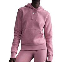 Nike sudadera mujer SPORTSWEAR PHOENIX ROSA vista frontal