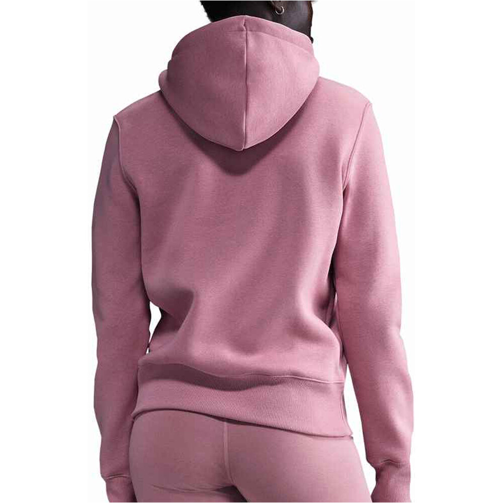 Nike sudadera mujer SPORTSWEAR PHOENIX ROSA vista trasera