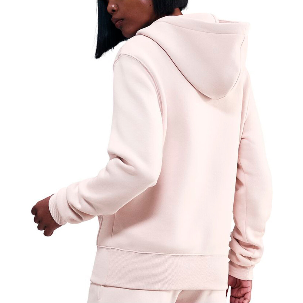 Nike sudadera mujer SPORTSWEAR PHOENIX ROSA vista trasera