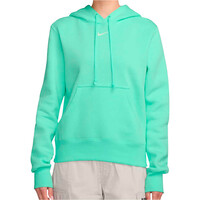 Nike sudadera mujer SPORTSWEAR PHOENIX VERDE vista frontal