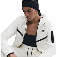 Nike sudadera mujer SPORTSWEAR TECH MARRON 04
