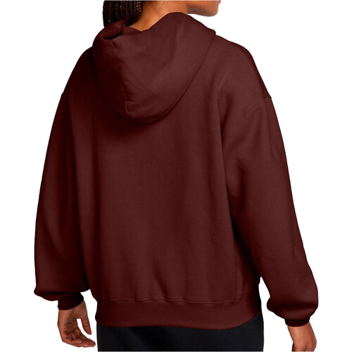 Nike sudadera mujer STUDIO FLEECE MEDIUM WEIGHT ROJO
