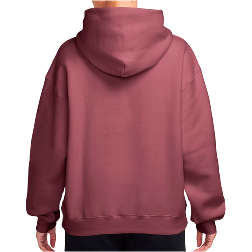 Nike sudadera mujer W NK STDO FLC MW OS LGO PO HDY ROSA