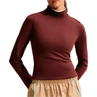 Nike sudadera mujer W NSW MOCK NECK LS TOP NEGRO vista frontal