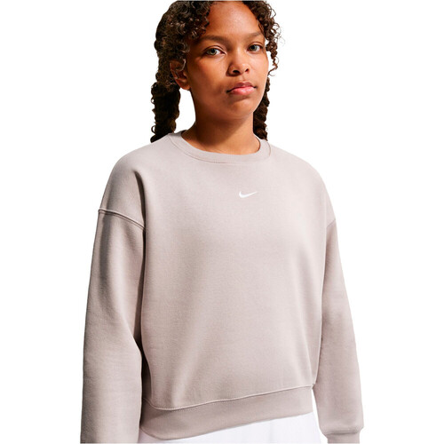 Nike sudadera niña SPORTSWEAR STUDIO MARRON