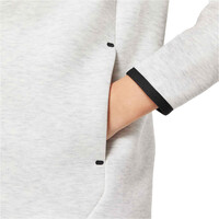 Nike sudadera niña SPORTSWEAR TECH GRIS 03