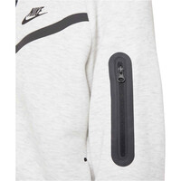 Nike sudadera niña SPORTSWEAR TECH GRIS 04