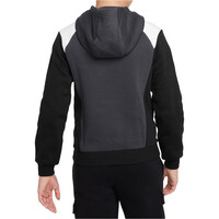 Nike sudadera niño AIR NEGRO vista trasera