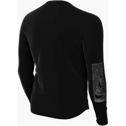 Nike sudadera niño B NK DF MILER WNT LS TOP NEGRO