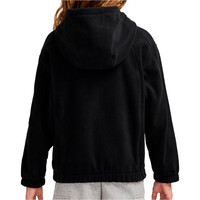 Nike sudadera niño K CLUB WINTER FLC FZ HDY NEGRO vista trasera