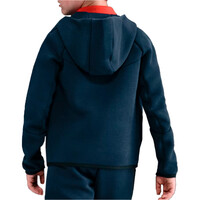 Nike sudadera niño SPORTSWEAR AZUL vista trasera