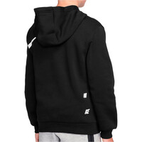 Nike sudadera niño SPORTSWEAR CLUB NEGRO vista trasera