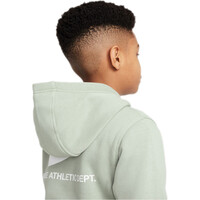 Nike sudadera niño SPORTSWEAR VERDE 03