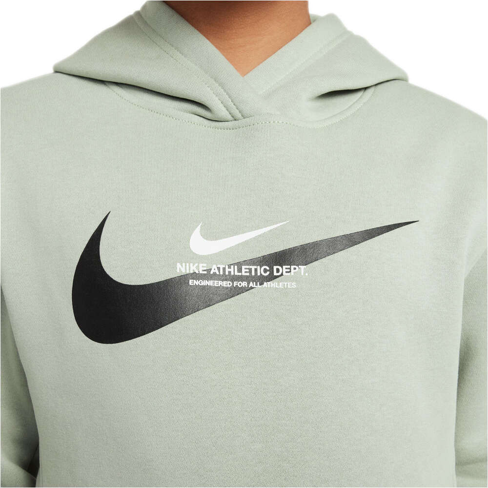 Nike sudadera niño SPORTSWEAR VERDE 04