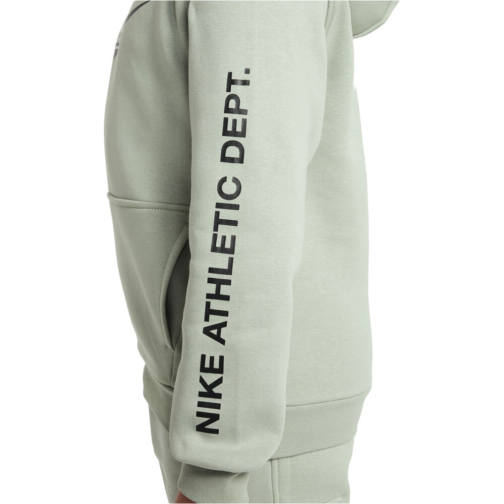 Nike sudadera niño SPORTSWEAR VERDE 06
