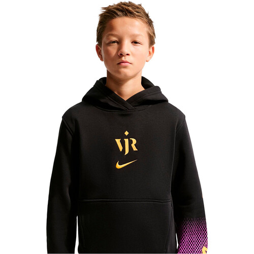 Nike sudadera niño VJ K NK CLUB FLC HDY NEGRO